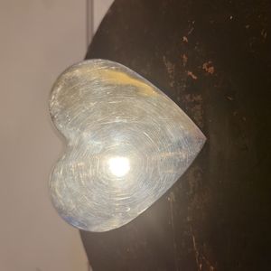 Vintage Nambé Heart Paperweight Signed 1998 #6926